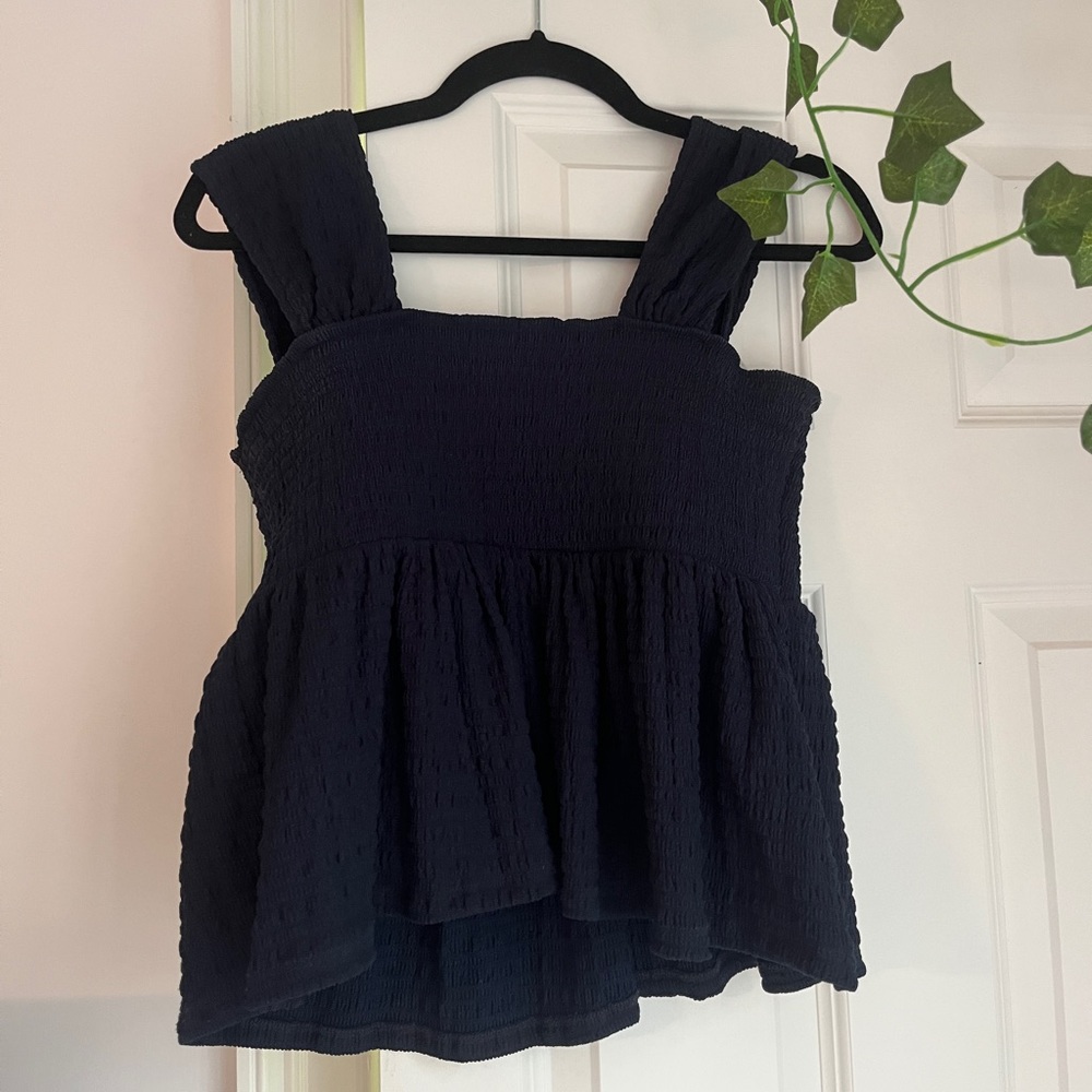 Blue Babydoll Shirt